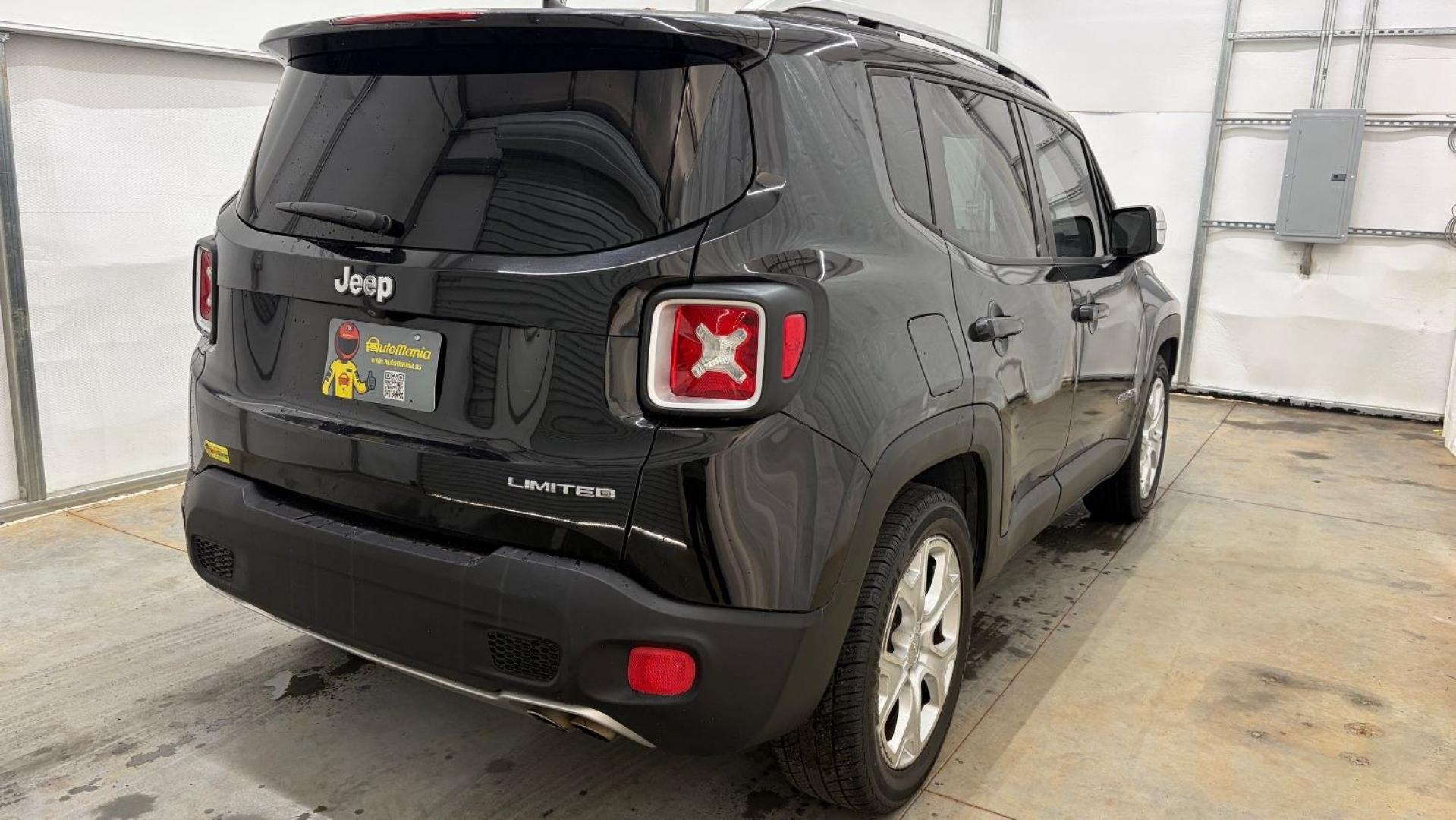 2016 Black Jeep Renegade Limited (ZACCJADT7GP) with an Tigershark MultiAir 2.4L I-4 variable valve contro engine, located at 1806 Veterans Memorial Hwy SW, Austell, GA, 30168, (770) 944-9558, 33.817959, -84.606987- Photo#6