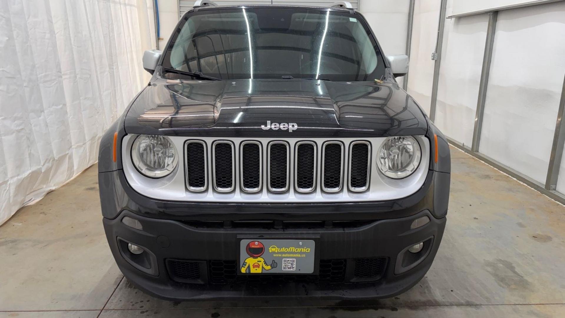 2016 Black Jeep Renegade Limited (ZACCJADT7GP) with an Tigershark MultiAir 2.4L I-4 variable valve contro engine, located at 1806 Veterans Memorial Hwy SW, Austell, GA, 30168, (770) 944-9558, 33.817959, -84.606987- Photo#10