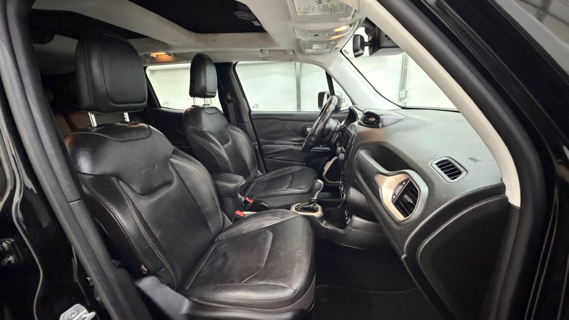 2016 Black Jeep Renegade Limited (ZACCJADT7GP) with an Tigershark MultiAir 2.4L I-4 variable valve contro engine, located at 1806 Veterans Memorial Hwy SW, Austell, GA, 30168, (770) 944-9558, 33.817959, -84.606987- Photo#18