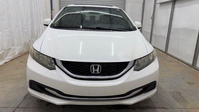 2013 White Honda Civic EX (19XFB2F84DE) with an 1.8L I-4 i-VTEC variable valve control engine, located at 1806 Veterans Memorial Hwy SW, Austell, GA, 30168, (770) 944-9558, 33.817959, -84.606987- Photo#9