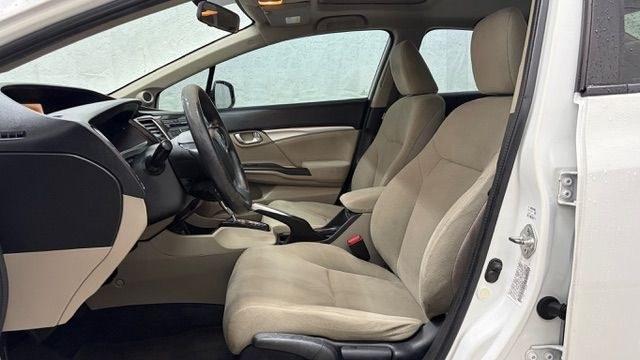 2013 White Honda Civic EX (19XFB2F84DE) with an 1.8L I-4 i-VTEC variable valve control engine, located at 1806 Veterans Memorial Hwy SW, Austell, GA, 30168, (770) 944-9558, 33.817959, -84.606987- Photo#11