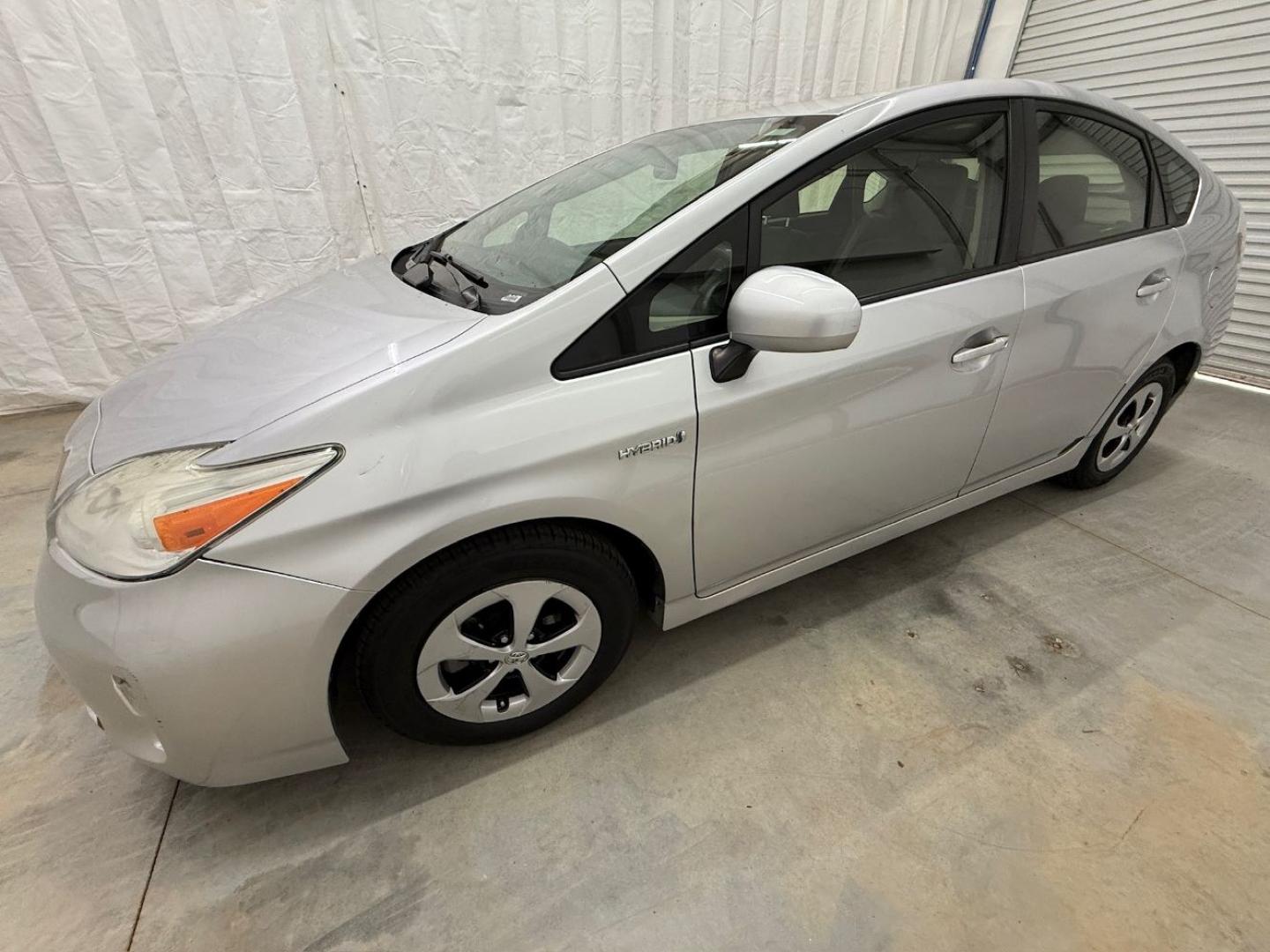 2013 Silver Toyota Prius Three (JTDKN3DU1D5) with an 1.8L I-4 DOHC engine, located at 1806 Veterans Memorial Hwy SW, Austell, GA, 30168, (770) 944-9558, 33.817959, -84.606987- Photo#1