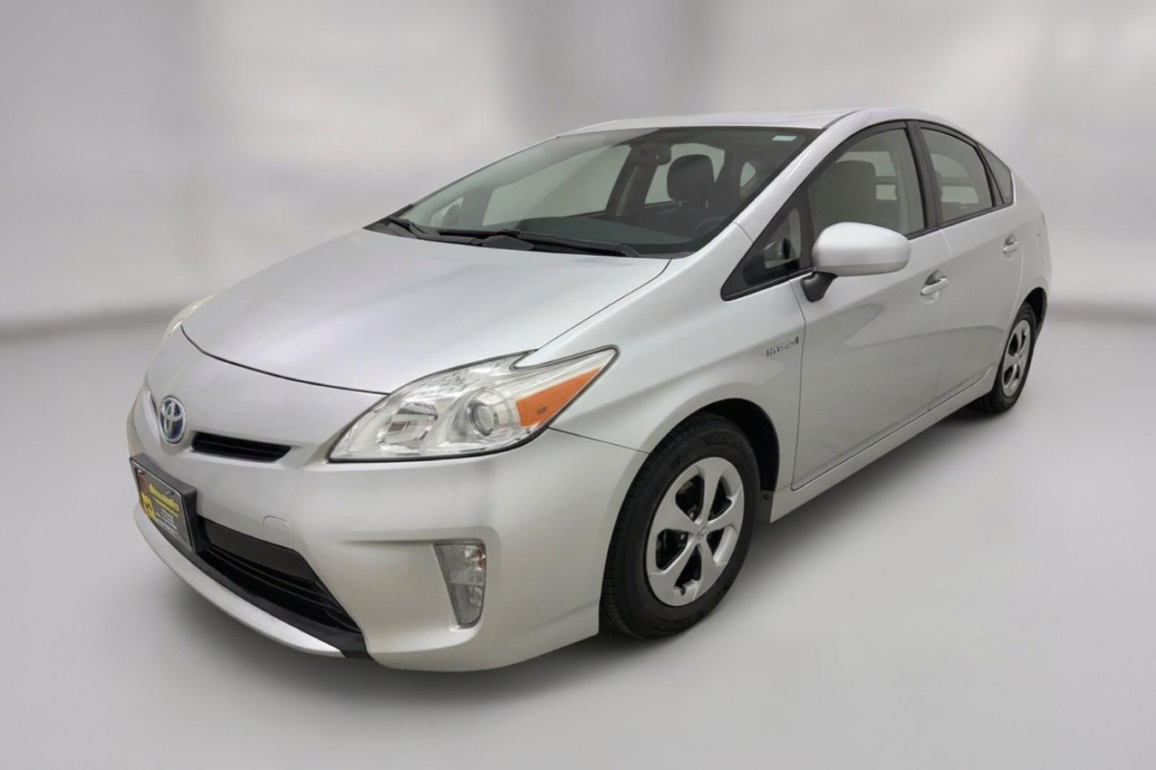 2013 Silver Toyota Prius Three (JTDKN3DU1D5) with an 1.8L I-4 DOHC engine, located at 1806 Veterans Memorial Hwy SW, Austell, GA, 30168, (770) 944-9558, 33.817959, -84.606987- Photo#0