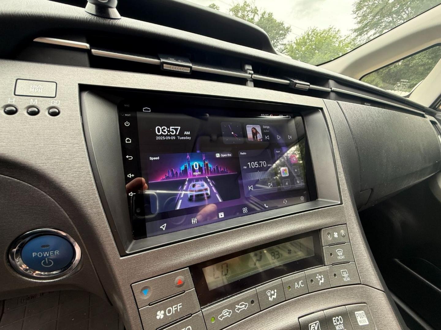 2013 Silver Toyota Prius Three (JTDKN3DU1D5) with an 1.8L I-4 DOHC engine, located at 1806 Veterans Memorial Hwy SW, Austell, GA, 30168, (770) 944-9558, 33.817959, -84.606987- Photo#11