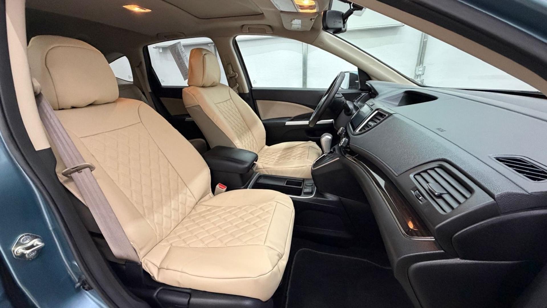 2015 Teal Honda CR-V EX-L (2HKRM3H79FH) with an 2.4L I-4 gasoline direct injection engine, located at 1806 Veterans Memorial Hwy SW, Austell, GA, 30168, (770) 944-9558, 33.817959, -84.606987- Photo#18