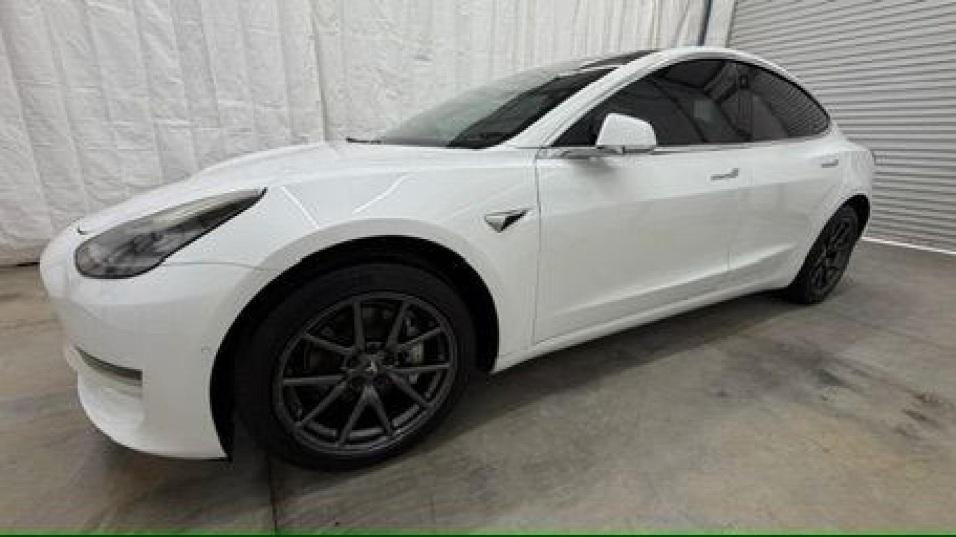 2019 White Tesla Model 3 Standard Range (5YJ3E1EA0KF) , located at 1806 Veterans Memorial Hwy SW, Austell, GA, 30168, (770) 944-9558, 33.817959, -84.606987- Photo#1