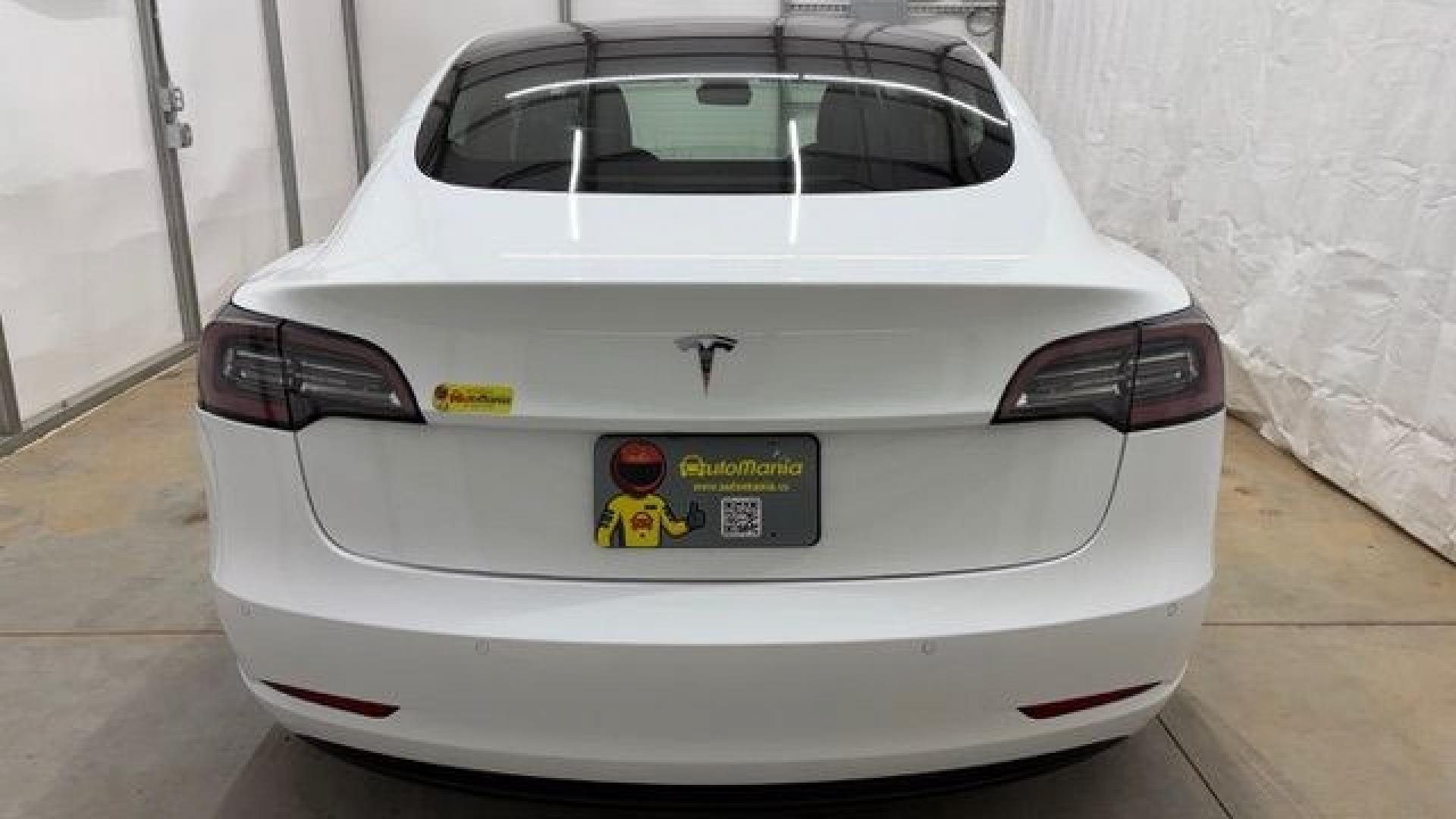 2019 White Tesla Model 3 Standard Range (5YJ3E1EA0KF) , located at 1806 Veterans Memorial Hwy SW, Austell, GA, 30168, (770) 944-9558, 33.817959, -84.606987- Photo#4