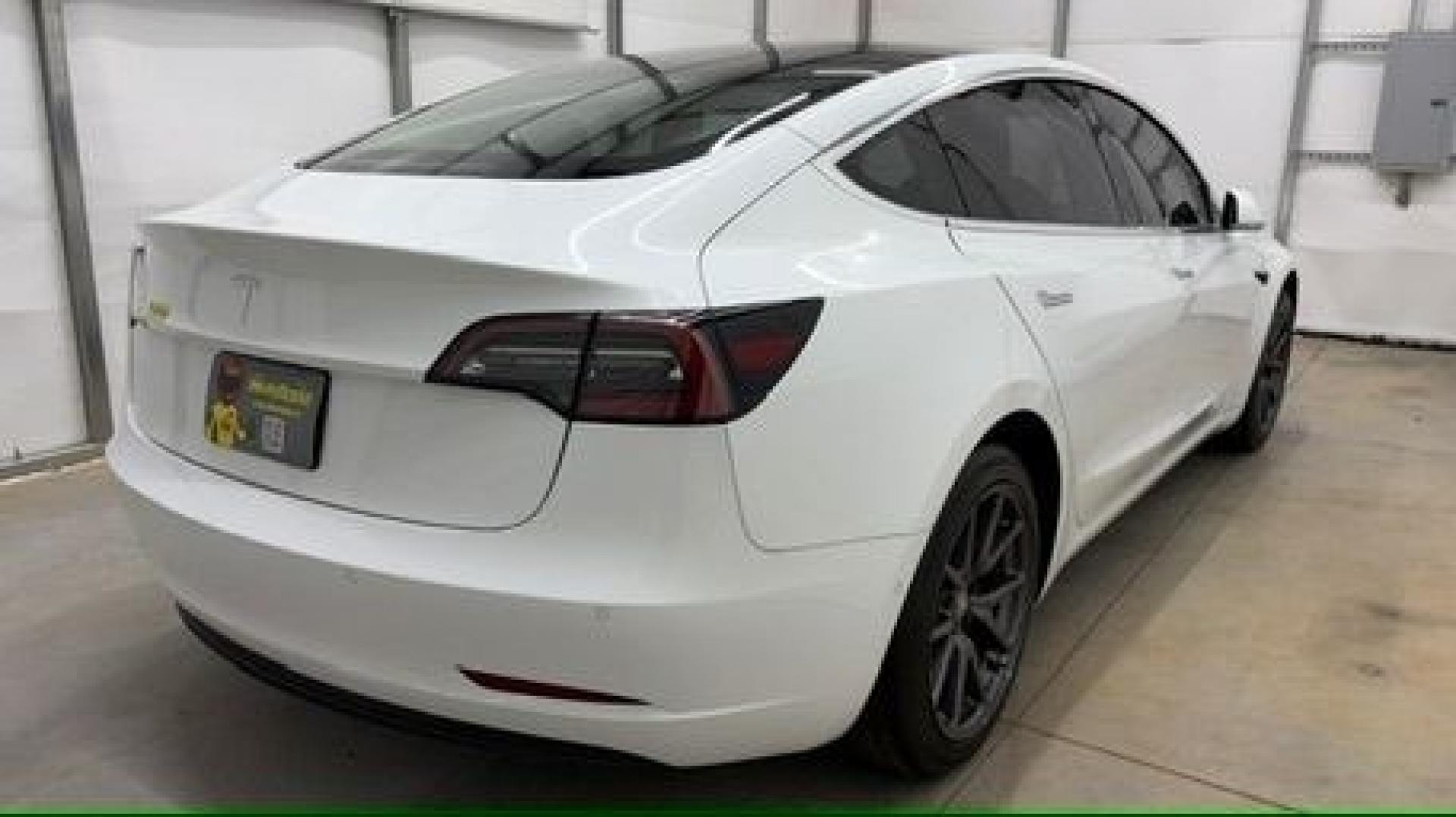 2019 White Tesla Model 3 Standard Range (5YJ3E1EA0KF) , located at 1806 Veterans Memorial Hwy SW, Austell, GA, 30168, (770) 944-9558, 33.817959, -84.606987- Photo#5