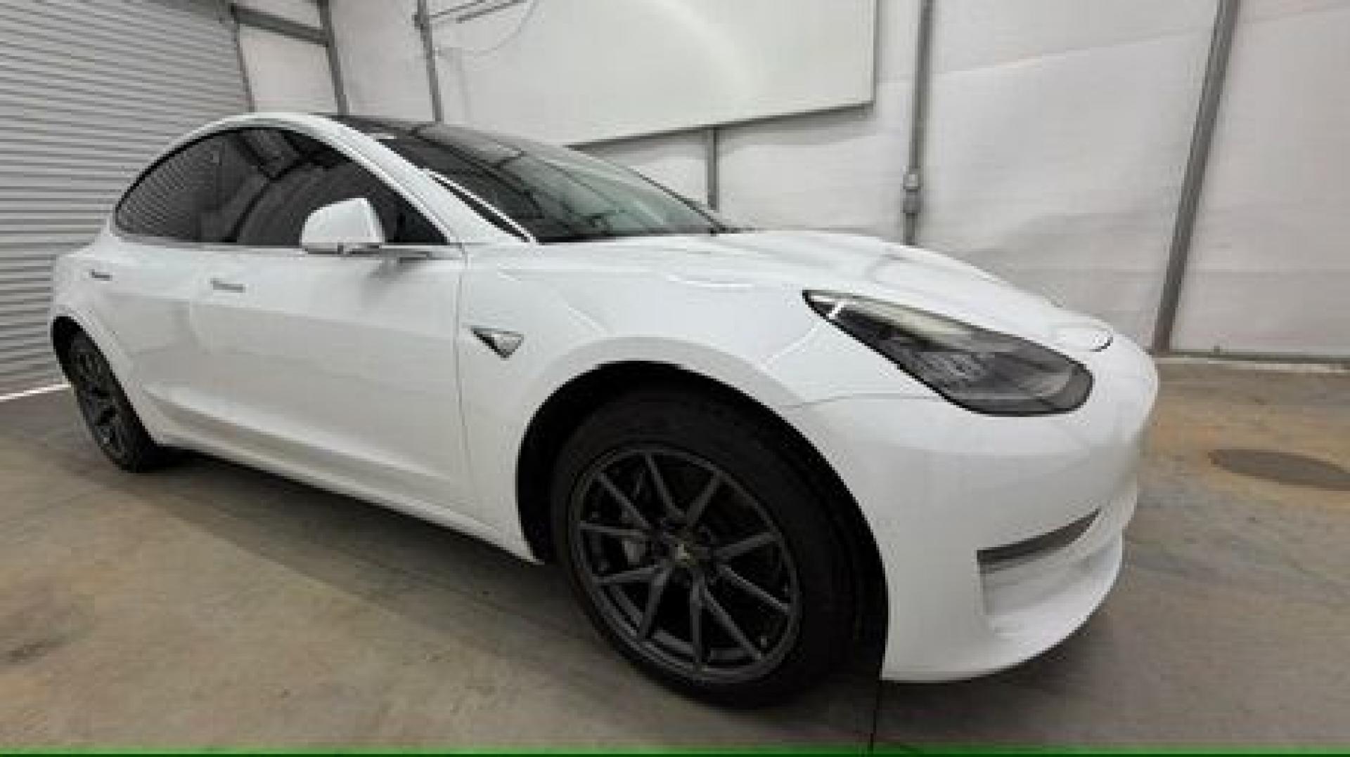 2019 White Tesla Model 3 Standard Range (5YJ3E1EA0KF) , located at 1806 Veterans Memorial Hwy SW, Austell, GA, 30168, (770) 944-9558, 33.817959, -84.606987- Photo#7