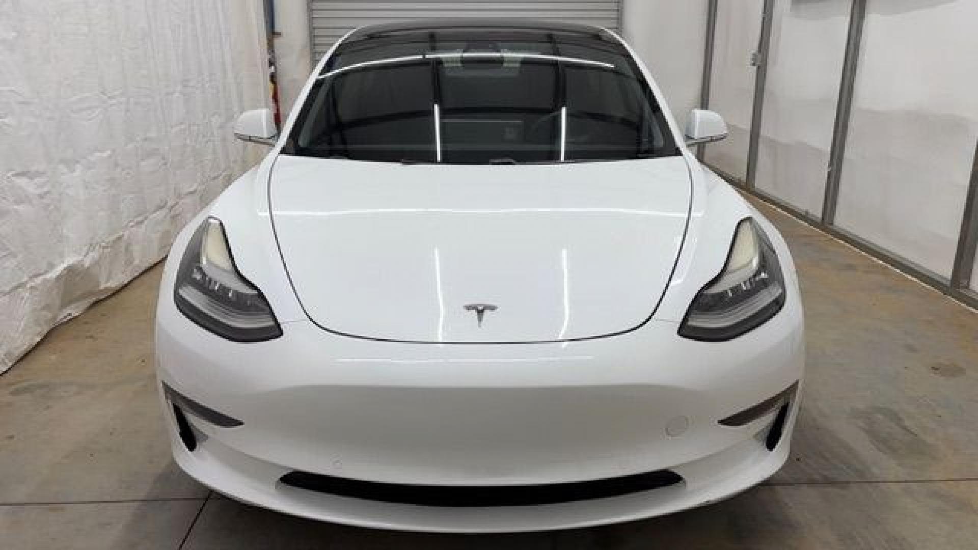 2019 White Tesla Model 3 Standard Range (5YJ3E1EA0KF) , located at 1806 Veterans Memorial Hwy SW, Austell, GA, 30168, (770) 944-9558, 33.817959, -84.606987- Photo#9