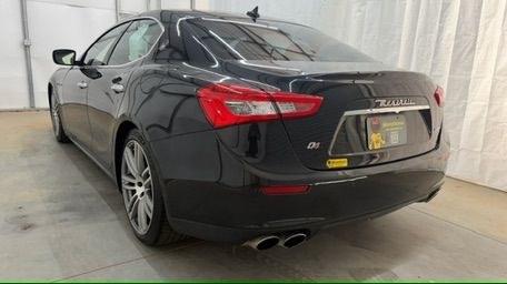 2015 Black Maserati Ghibli S Q4 (ZAM57RTA8F1) with an 3L V-6 gasoline direct injection engine, located at 1806 Veterans Memorial Hwy SW, Austell, GA, 30168, (770) 944-9558, 33.817959, -84.606987- Photo#3