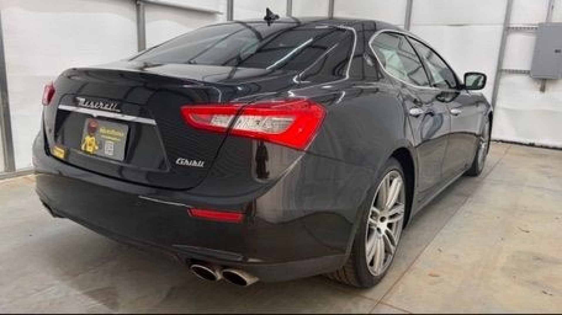 2015 Black Maserati Ghibli S Q4 (ZAM57RTA8F1) with an 3L V-6 gasoline direct injection engine, located at 1806 Veterans Memorial Hwy SW, Austell, GA, 30168, (770) 944-9558, 33.817959, -84.606987- Photo#5