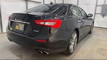 2015 Black Maserati Ghibli S Q4 (ZAM57RTA8F1) with an 3L V-6 gasoline direct injection engine, located at 1806 Veterans Memorial Hwy SW, Austell, GA, 30168, (770) 944-9558, 33.817959, -84.606987- Photo#5