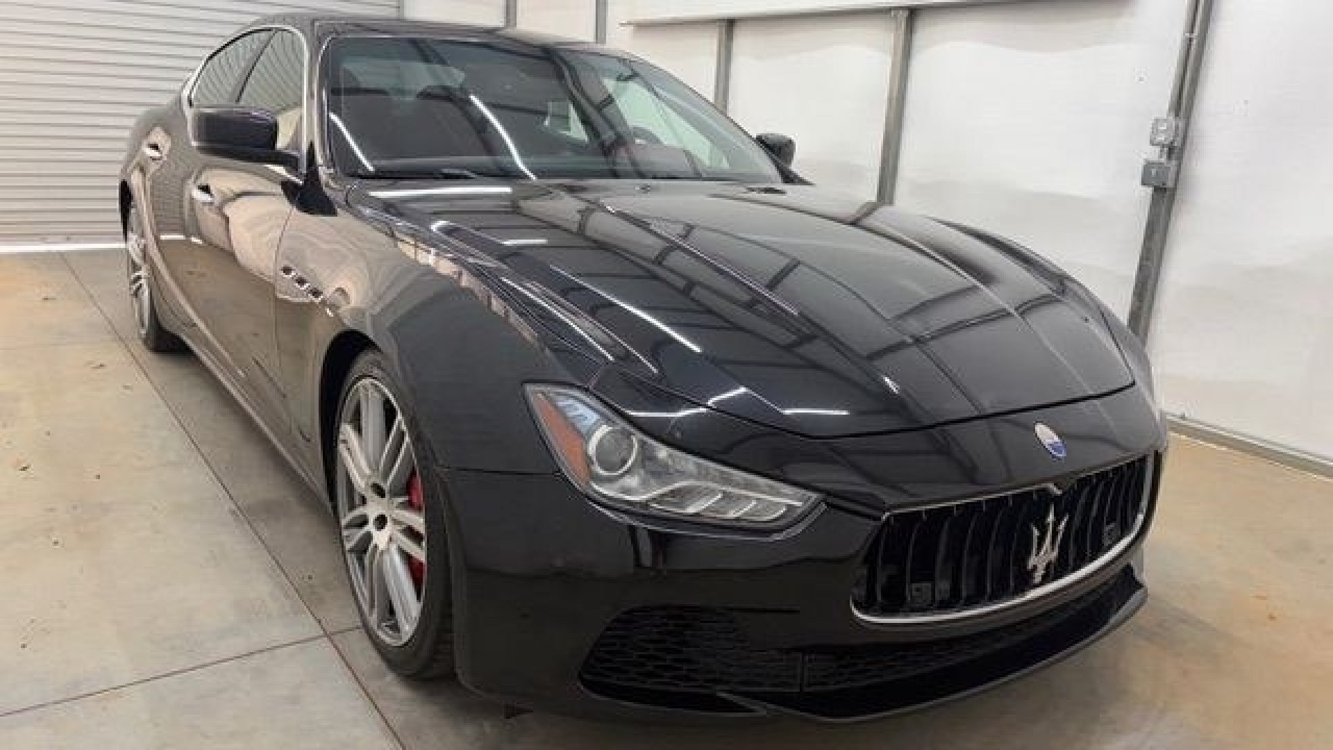 2015 Black Maserati Ghibli S Q4 (ZAM57RTA8F1) with an 3L V-6 gasoline direct injection engine, located at 1806 Veterans Memorial Hwy SW, Austell, GA, 30168, (770) 944-9558, 33.817959, -84.606987- Photo#8