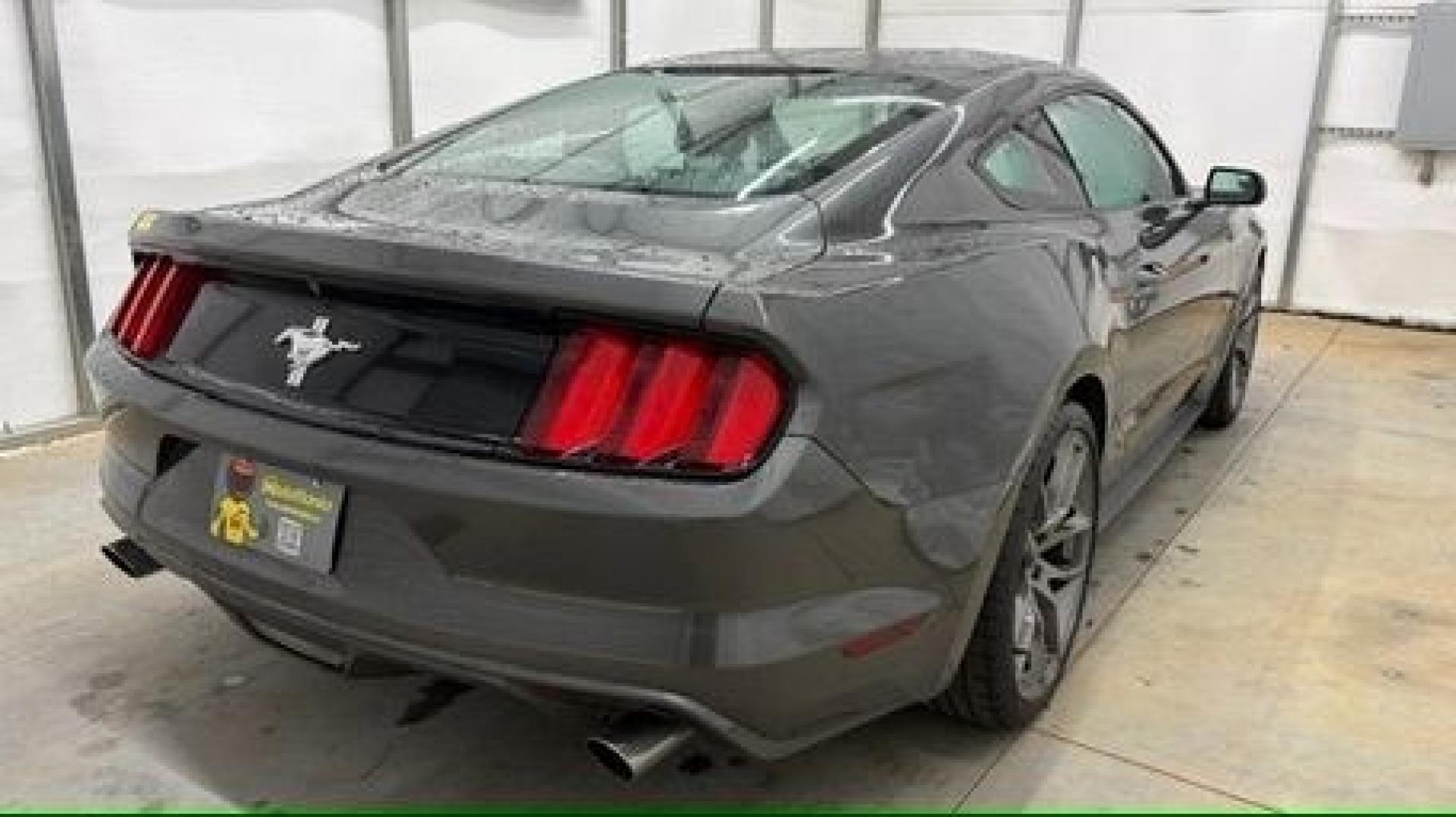 2015 Gray Ford Mustang V6 (1FA6P8AM3F5) with an 3.7L V-6 DOHC engine, located at 1806 Veterans Memorial Hwy SW, Austell, GA, 30168, (770) 944-9558, 33.817959, -84.606987- Photo#5