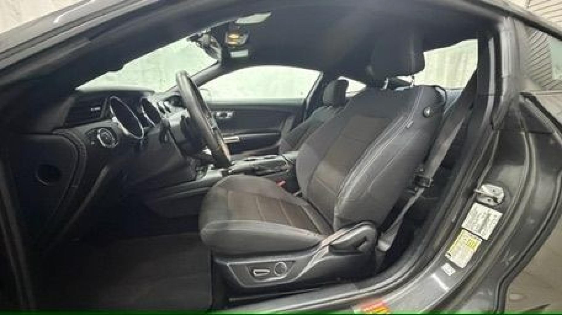 2015 Gray Ford Mustang V6 (1FA6P8AM3F5) with an 3.7L V-6 DOHC engine, located at 1806 Veterans Memorial Hwy SW, Austell, GA, 30168, (770) 944-9558, 33.817959, -84.606987- Photo#12
