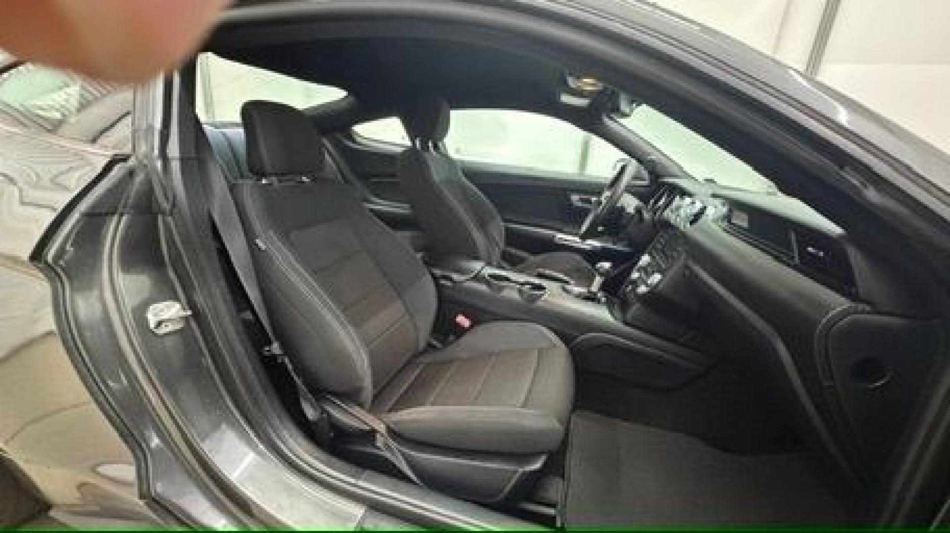 2015 Gray Ford Mustang V6 (1FA6P8AM3F5) with an 3.7L V-6 DOHC engine, located at 1806 Veterans Memorial Hwy SW, Austell, GA, 30168, (770) 944-9558, 33.817959, -84.606987- Photo#14