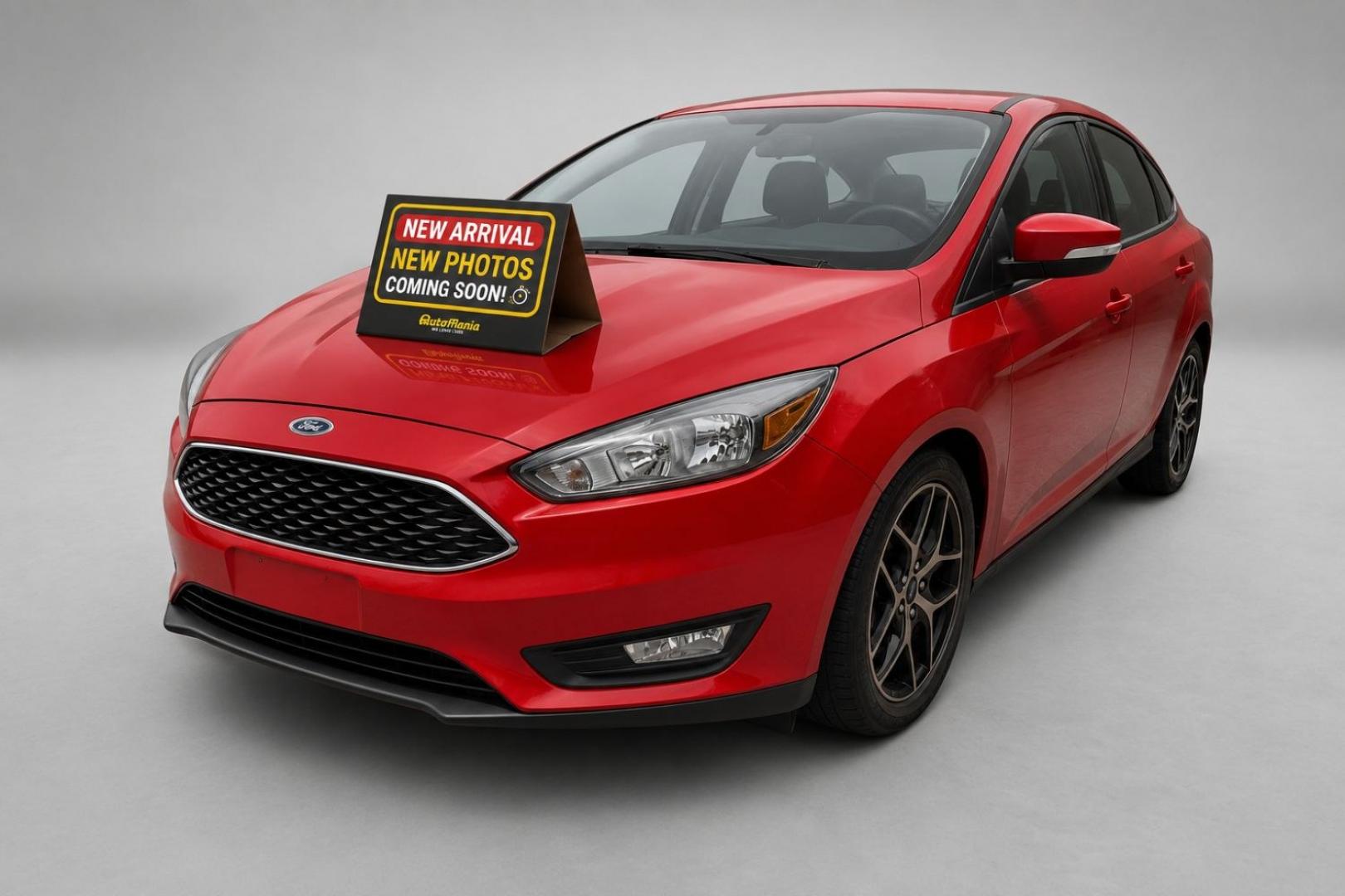 2017 Red Ford Focus SEL (1FADP3H20HL) with an 2L I-4 gasoline direct injection engine, located at 1806 Veterans Memorial Hwy SW, Austell, GA, 30168, (770) 944-9558, 33.817959, -84.606987- Photo#0