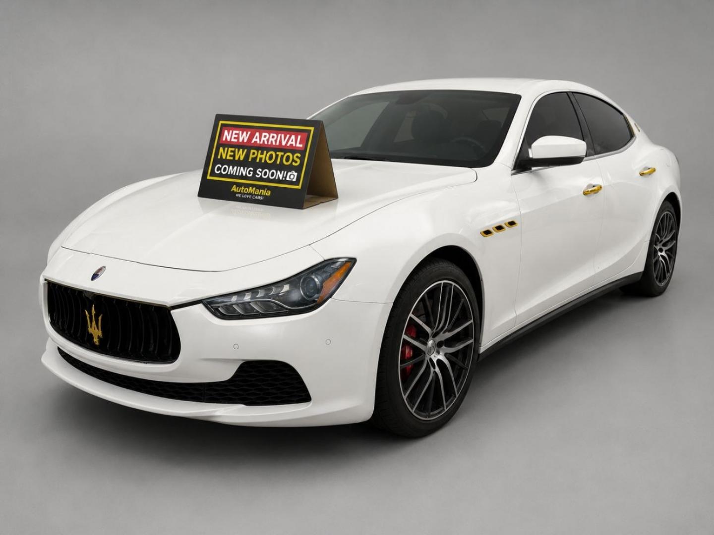 2017 White Maserati Ghibli S Q4 (ZAM57RTA9H1) with an 3.0L V6 DOHC 24V engine, 8-Speed Automatic transmission, located at 1806 Veterans Memorial Hwy SW, Austell, GA, 30168, (770) 944-9558, 33.817959, -84.606987- Photo#0