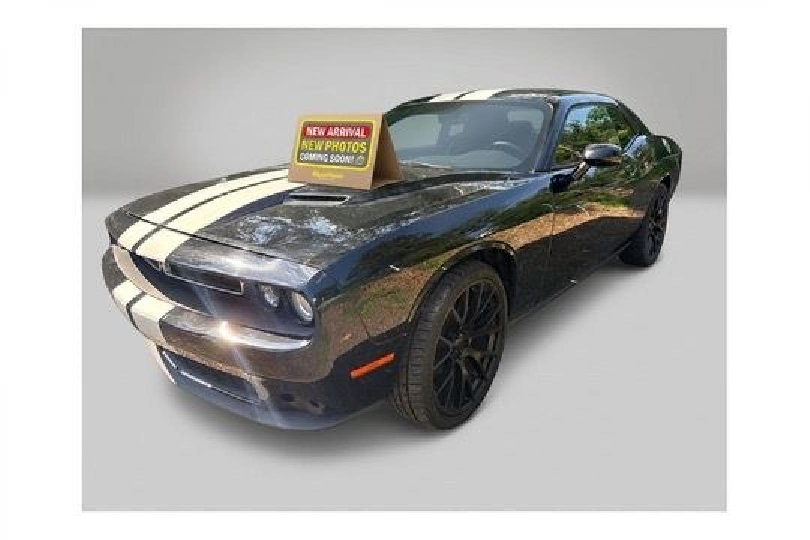 2015 Black Dodge Challenger SXT (2C3CDZAG0FH) with an 3.6L V6 DOHC 24V engine, 5-Speed Automatic transmission, located at 1806 Veterans Memorial Hwy SW, Austell, GA, 30168, (770) 944-9558, 33.817959, -84.606987- Photo#0