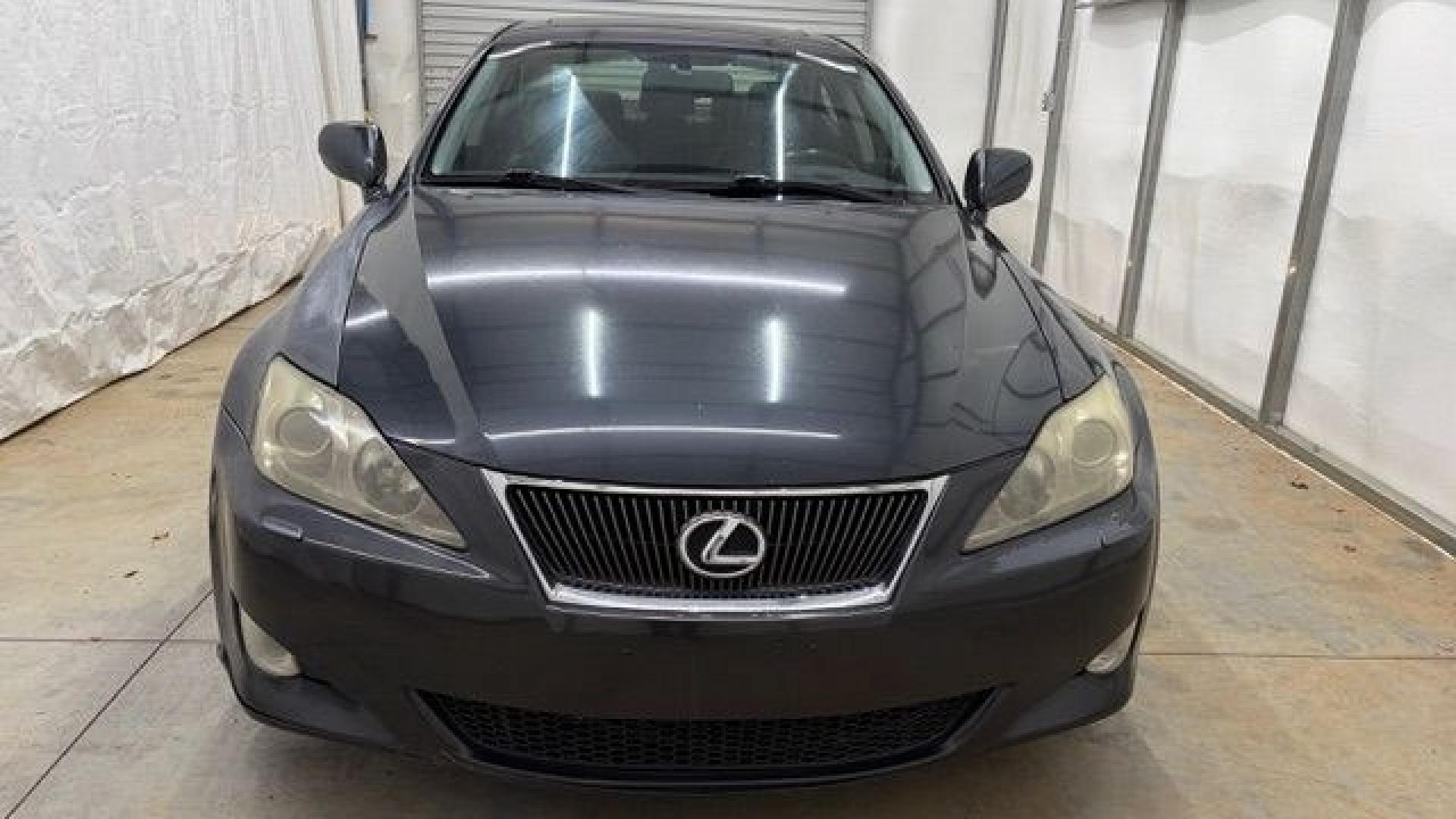 2006 Gray Lexus IS IS 250 AWD (JTHCK262762) with an 2.5L V6 24V DOHC engine, 6-Speed Automatic transmission, located at 1806 Veterans Memorial Hwy SW, Austell, GA, 30168, (770) 944-9558, 33.817959, -84.606987- Photo#9