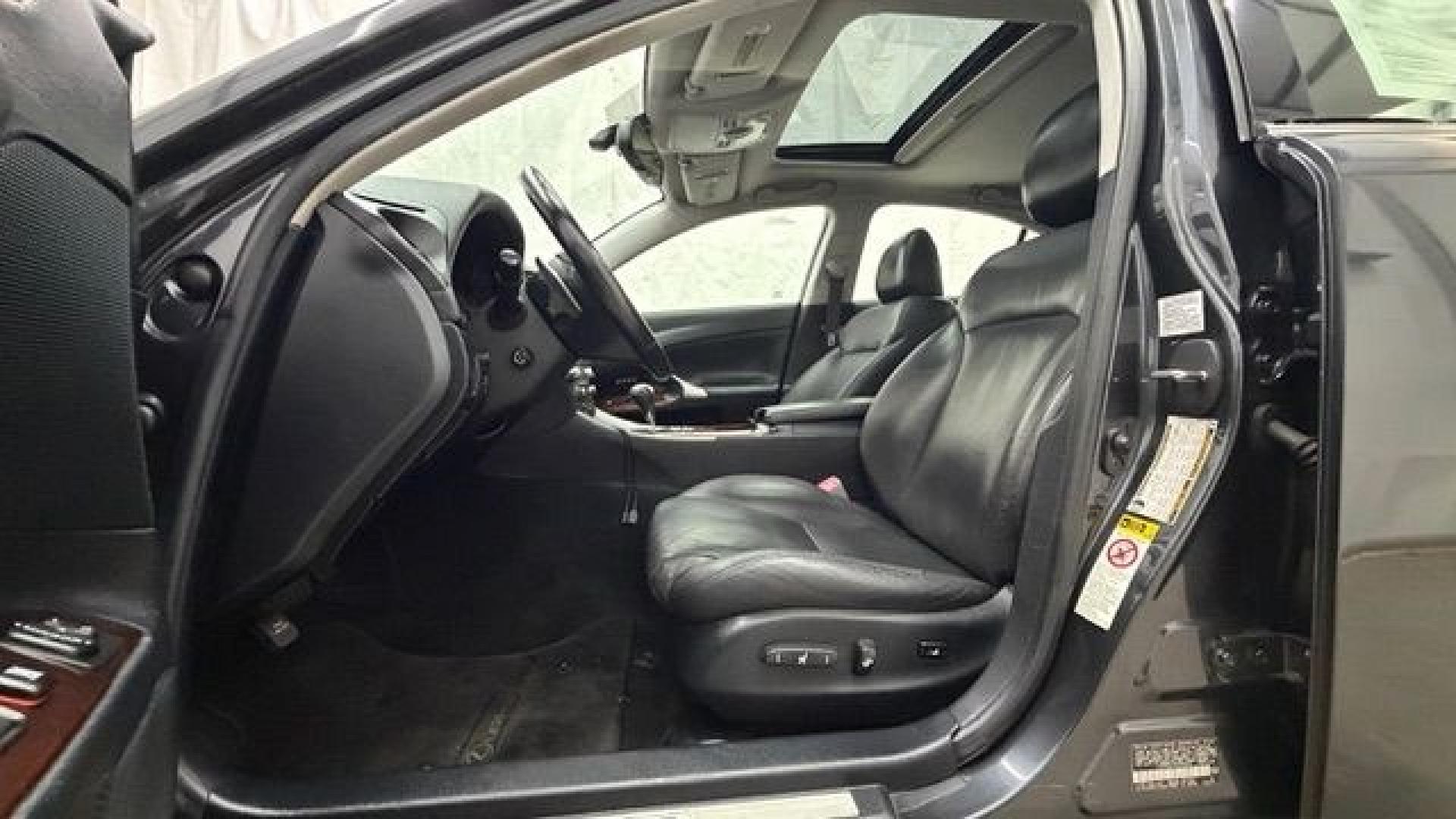 2006 Gray Lexus IS IS 250 AWD (JTHCK262762) with an 2.5L V6 24V DOHC engine, 6-Speed Automatic transmission, located at 1806 Veterans Memorial Hwy SW, Austell, GA, 30168, (770) 944-9558, 33.817959, -84.606987- Photo#12