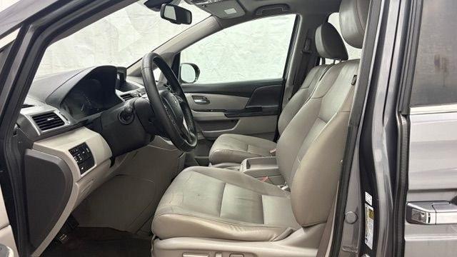 2014 Gray Honda Odyssey EX-L (5FNRL5H60EB) with an 3.5L V-6 i-VTEC variable valve control engine, located at 1806 Veterans Memorial Hwy SW, Austell, GA, 30168, (770) 944-9558, 33.817959, -84.606987 - Why Choose Automania? At Automania, we make car buying easy and stress-free, with over 20 years serving Austell, GA and the surrounding communities. WE FINANCE GOOD AND NOT SO GOOD CREDIT, we work with all credit types, and every vehicle comes with a free vehicle history report so you know its backg- Photo#12