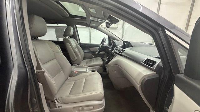 2014 Gray Honda Odyssey EX-L (5FNRL5H60EB) with an 3.5L V-6 i-VTEC variable valve control engine, located at 1806 Veterans Memorial Hwy SW, Austell, GA, 30168, (770) 944-9558, 33.817959, -84.606987 - Why Choose Automania? At Automania, we make car buying easy and stress-free, with over 20 years serving Austell, GA and the surrounding communities. WE FINANCE GOOD AND NOT SO GOOD CREDIT, we work with all credit types, and every vehicle comes with a free vehicle history report so you know its backg- Photo#18