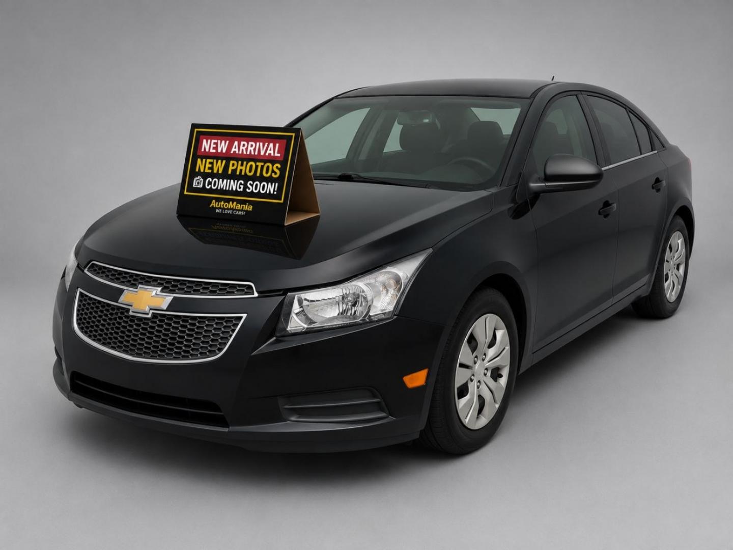 2013 Black Chevrolet Cruze LS Auto (1G1PA5SG2D7) with an ECOTEC 1.8L I-4 DOHC engine, Automatic transmission, located at 1806 Veterans Memorial Hwy SW, Austell, GA, 30168, (770) 944-9558, 33.817959, -84.606987- Photo#0
