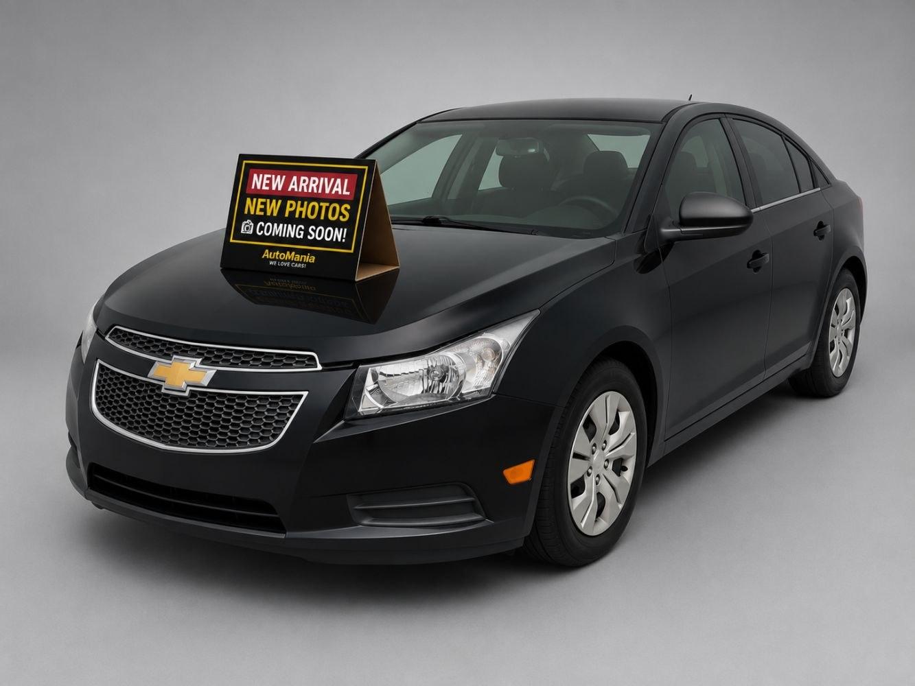 2013 Black Chevrolet Cruze LS Auto (1G1PA5SG2D7) with an ECOTEC 1.8L I-4 DOHC engine, Automatic transmission, located at 1806 Veterans Memorial Hwy SW, Austell, GA, 30168, (770) 944-9558, 33.817959, -84.606987- Photo#0
