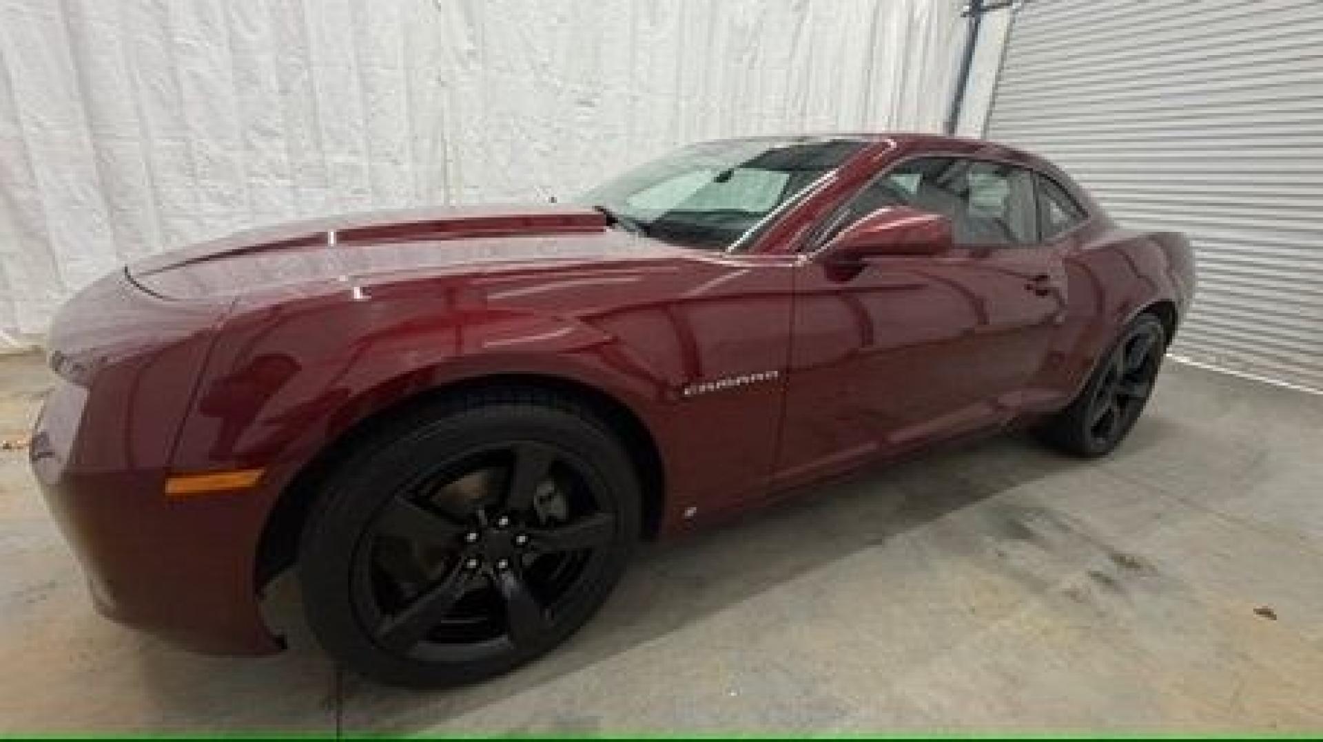 2010 Red Chevrolet Camaro 2LT (2G1FG1EV0A9) with an 3.6L V-6 gasoline direct injection engine, Manual transmission, located at 1806 Veterans Memorial Hwy SW, Austell, GA, 30168, (770) 944-9558, 33.817959, -84.606987- Photo#1