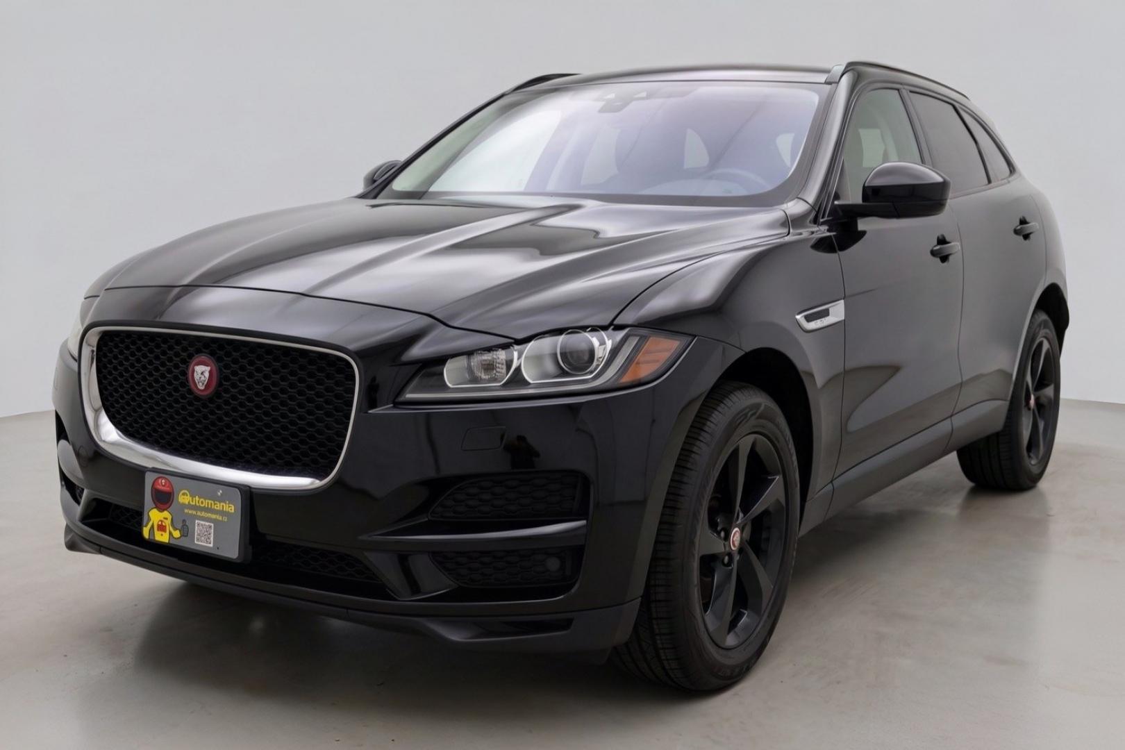 2017 Black Jaguar F-PACE 20d Premium (SADCJ2BN0HA) with an 2L I-4 diesel direct injection engine, located at 1806 Veterans Memorial Hwy SW, Austell, GA, 30168, (770) 944-9558, 33.817959, -84.606987- Photo#0