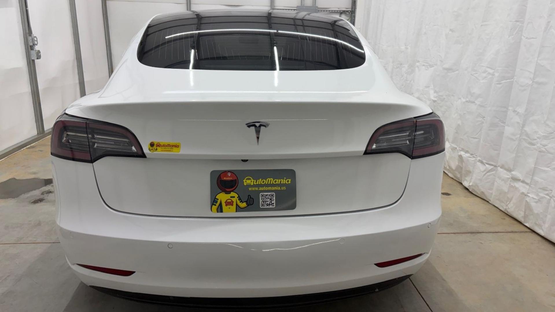 2019 White Tesla Model 3 Mid Range (5YJ3E1EA3KF) with an ELECTRIC engine, 1-Speed Automatic transmission, located at 1806 Veterans Memorial Hwy SW, Austell, GA, 30168, (770) 944-9558, 33.817959, -84.606987 - Why Choose Automania? At Automania, we make car buying easy and stress-free, with over 20 years serving Austell, GA and the surrounding communities. WE FINANCE GOOD AND NOT SO GOOD CREDIT, we work with all credit types, and every vehicle comes with a free vehicle history report so you know its backg- Photo#4
