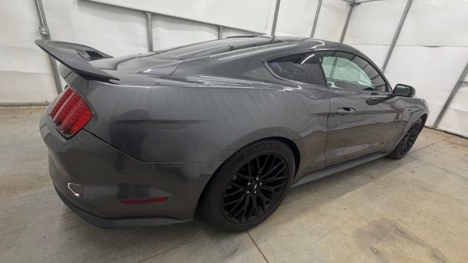 2017 Gray Ford Mustang EcoBoost (1FA6P8TH0H5) with an EcoBoost 2.3L I-4 gasoline direct injection engine, located at 1806 Veterans Memorial Hwy SW, Austell, GA, 30168, (770) 944-9558, 33.817959, -84.606987 - Why Choose Automania? At Automania, we make car buying easy and stress-free, with over 20 years serving Austell, GA and the surrounding communities. WE FINANCE GOOD AND NOT SO GOOD CREDIT, we work with all credit types, and every vehicle comes with a free vehicle history report so you know its backg- Photo#6