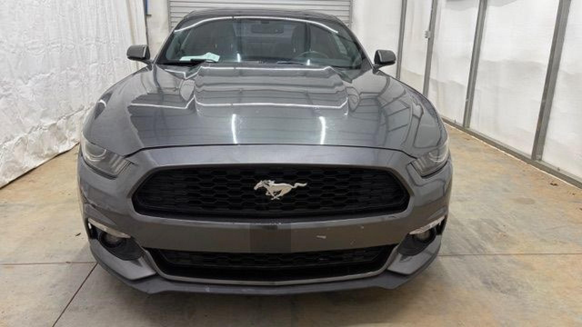 2017 Gray Ford Mustang EcoBoost (1FA6P8TH0H5) with an EcoBoost 2.3L I-4 gasoline direct injection engine, located at 1806 Veterans Memorial Hwy SW, Austell, GA, 30168, (770) 944-9558, 33.817959, -84.606987 - Why Choose Automania? At Automania, we make car buying easy and stress-free, with over 20 years serving Austell, GA and the surrounding communities. WE FINANCE GOOD AND NOT SO GOOD CREDIT, we work with all credit types, and every vehicle comes with a free vehicle history report so you know its backg- Photo#9