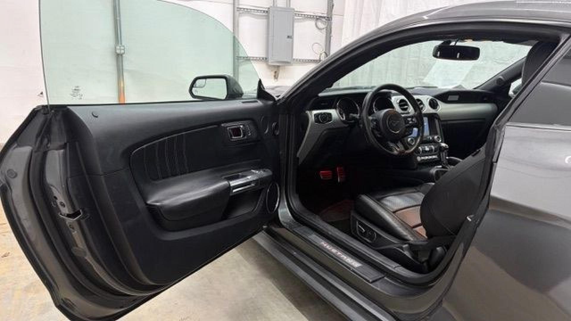2017 Gray Ford Mustang EcoBoost (1FA6P8TH0H5) with an EcoBoost 2.3L I-4 gasoline direct injection engine, located at 1806 Veterans Memorial Hwy SW, Austell, GA, 30168, (770) 944-9558, 33.817959, -84.606987 - Why Choose Automania? At Automania, we make car buying easy and stress-free, with over 20 years serving Austell, GA and the surrounding communities. WE FINANCE GOOD AND NOT SO GOOD CREDIT, we work with all credit types, and every vehicle comes with a free vehicle history report so you know its backg- Photo#10