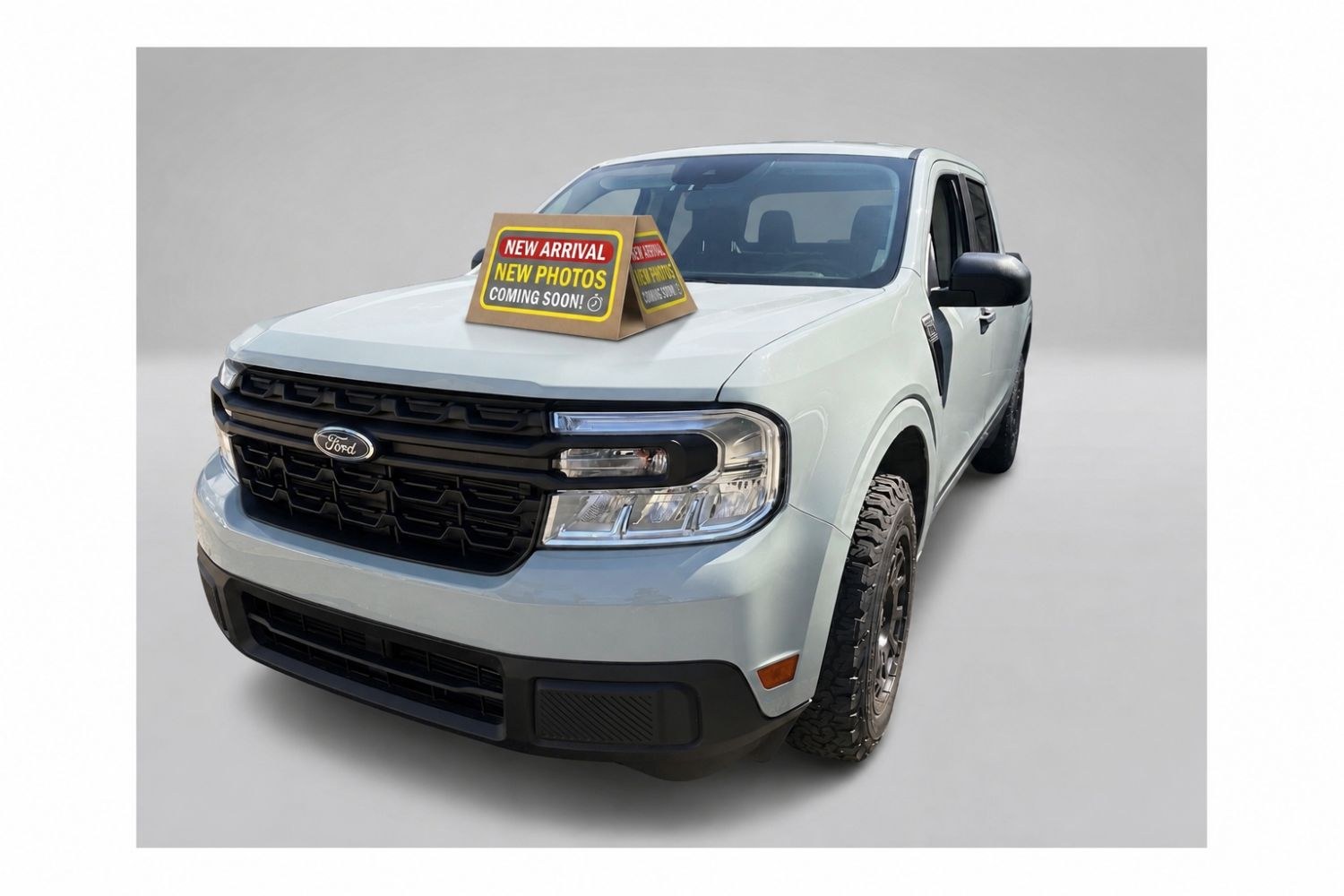 Gray 2022 Ford Maverick Pickup Truck All-Wheel Drive Continuously Variable Transmission