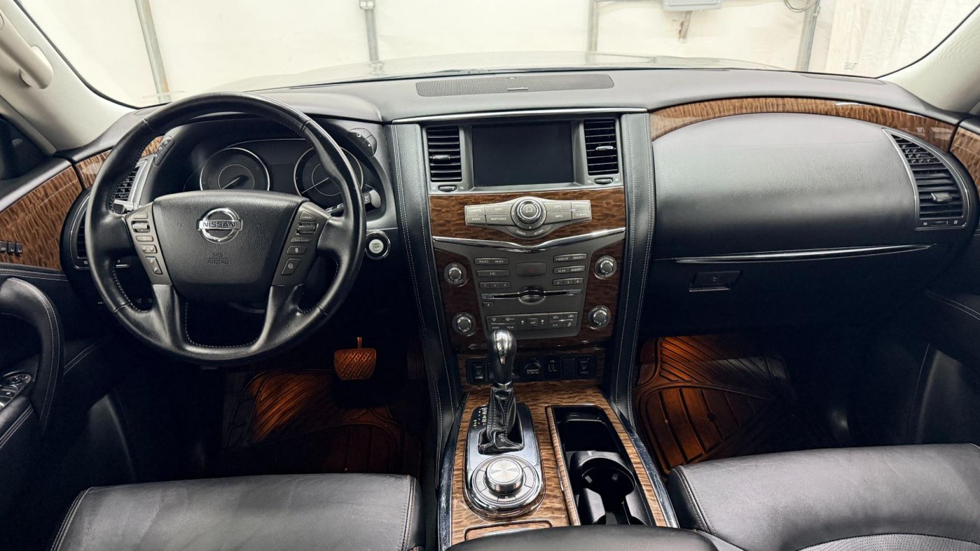 2020 Gray Nissan Armada SL 4WD (JN8AY2NC2LX) with an 5.6L V-8 gasoline direct injection engine, located at 1806 Veterans Memorial Hwy SW, Austell, GA, 30168, (770) 944-9558, 33.817959, -84.606987 - This 2020 Nissan Armada SL 4WD comes loaded with a powerful 390 hp 5.6L V8 engine and four-wheel drive, ready to handle everything from daily commutes to weekend trips with confidence. Inside, you'll find comfortable leather seating with heated seats, a navigation system, backup camera, adaptive cru- Photo#15