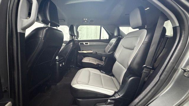 2021 Gray Ford Explorer XLT (1FMSK8DHXMG) with an EcoBoost 2.3L I-4 direct injection engine, located at 1806 Veterans Memorial Hwy SW, Austell, GA, 30168, (770) 944-9558, 33.817959, -84.606987 - This Explorer has an interior that looks good and comes from a non-smoker vehicle. The exterior paint looks excellent, with only minor scratches, and the tires are in great shape. With lots of comfortable seating, it's a spacious, family-friendly SUV that's ready for daily driving.- Photo#14