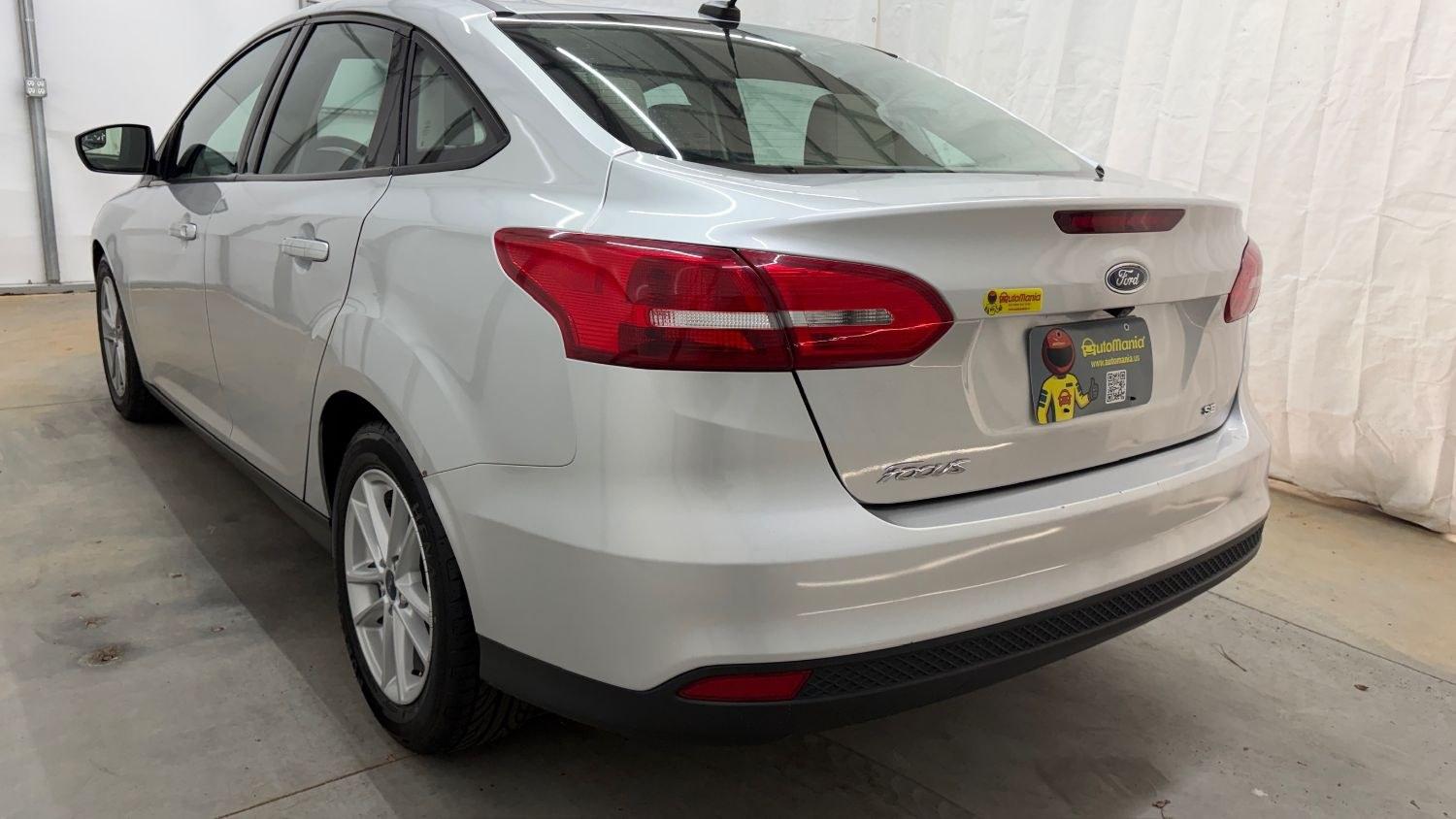 2018 Silver Ford Focus SE (1FADP3F23JL) , located at 1806 Veterans Memorial Hwy SW, Austell, GA, 30168, (770) 944-9558, 33.817959, -84.606987 - This Ford Focus SE has passed a 100+ point inspection performed in our own service center. It's very clean, with no issues to describe and no odors, and the tires are in great condition. Come see it in person and take it for a test drive! Why Choose Automania? At Automania, we make car buying easy- Photo#3
