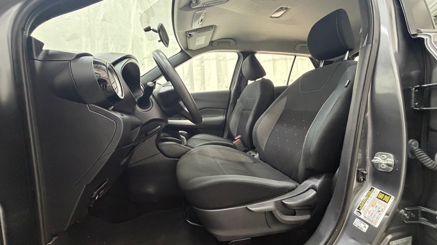 2019 Gray Nissan Kicks SV (3N1CP5CU9KL) with an 1.6L I-4 DOHC engine, located at 1806 Veterans Memorial Hwy SW, Austell, GA, 30168, (770) 944-9558, 33.817959, -84.606987- Photo#12
