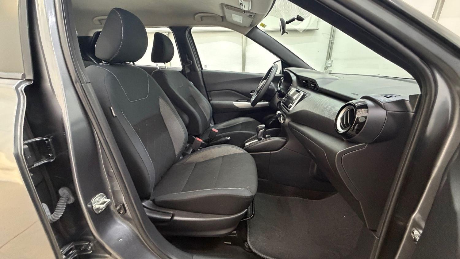 2019 Gray Nissan Kicks SV (3N1CP5CU9KL) with an 1.6L I-4 DOHC engine, located at 1806 Veterans Memorial Hwy SW, Austell, GA, 30168, (770) 944-9558, 33.817959, -84.606987- Photo#17