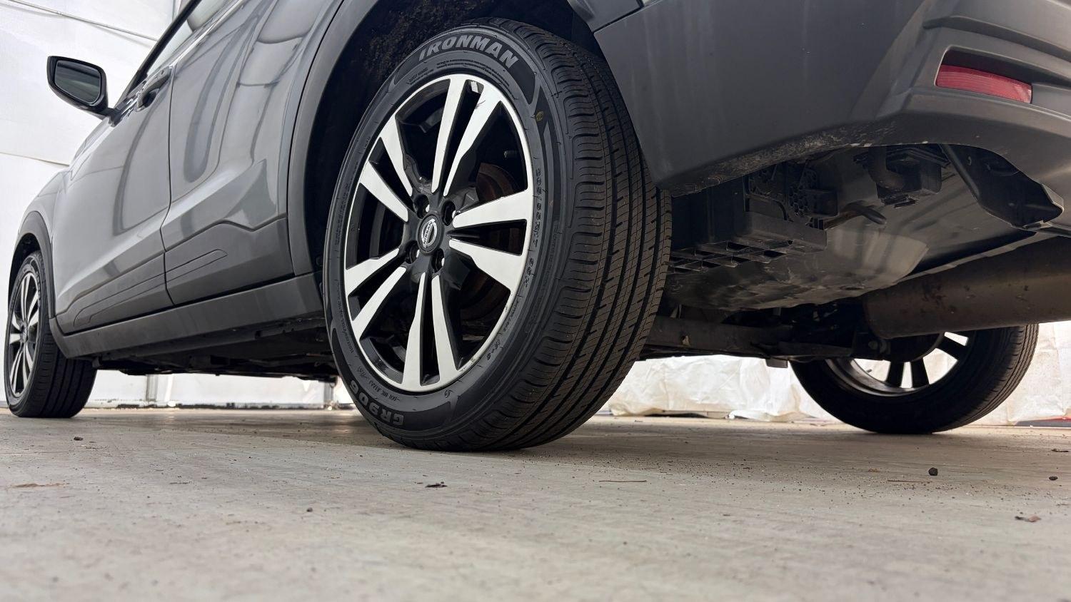 2019 Gray Nissan Kicks SV (3N1CP5CU9KL) with an 1.6L I-4 DOHC engine, located at 1806 Veterans Memorial Hwy SW, Austell, GA, 30168, (770) 944-9558, 33.817959, -84.606987- Photo#20