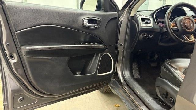 2018 Gray Jeep Compass Latitude FWD (3C4NJCBB8JT) with an 2.4L I-4 variable valve control engine, located at 1806 Veterans Memorial Hwy SW, Austell, GA, 30168, (770) 944-9558, 33.817959, -84.606987- Photo#10