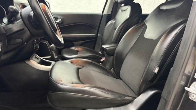 2018 Gray Jeep Compass Latitude FWD (3C4NJCBB8JT) with an 2.4L I-4 variable valve control engine, located at 1806 Veterans Memorial Hwy SW, Austell, GA, 30168, (770) 944-9558, 33.817959, -84.606987- Photo#11