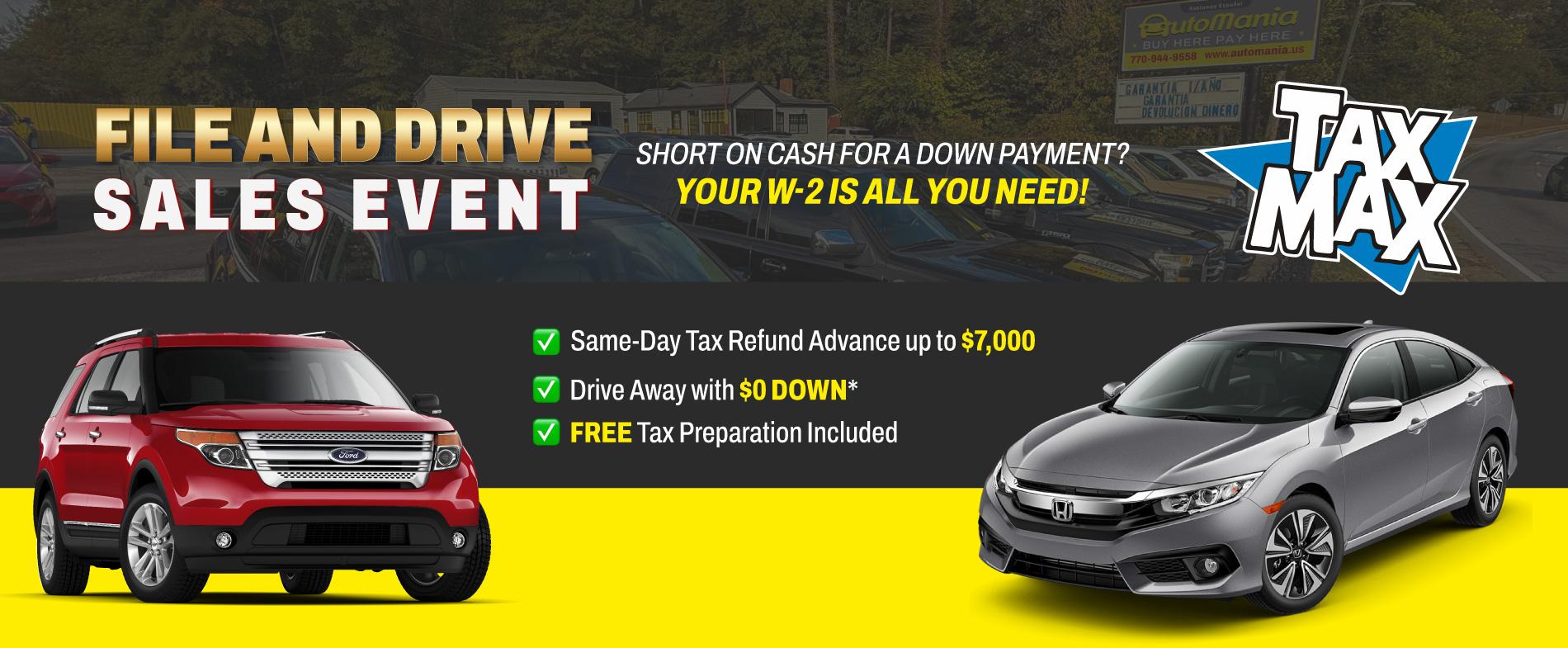 FILE & DRIVE SALES EVENT